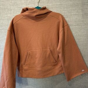 ALO Yoga Rust Brown Sweater